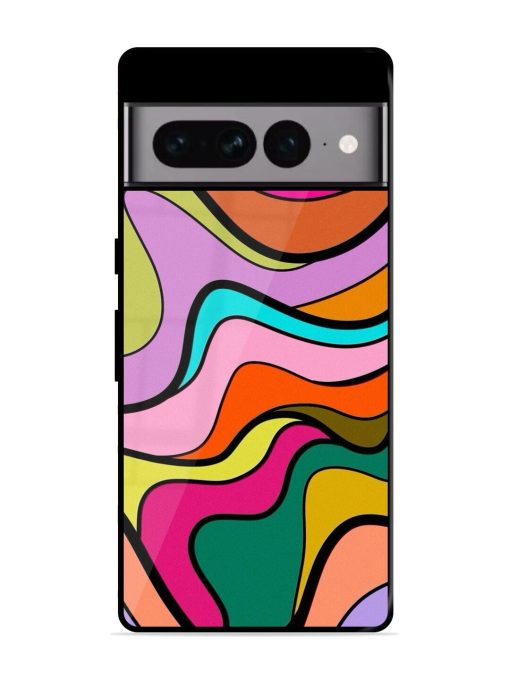 Wavy Wonder Glossy Soft Edge Case for Google Pixel 7 Pro Chachhi