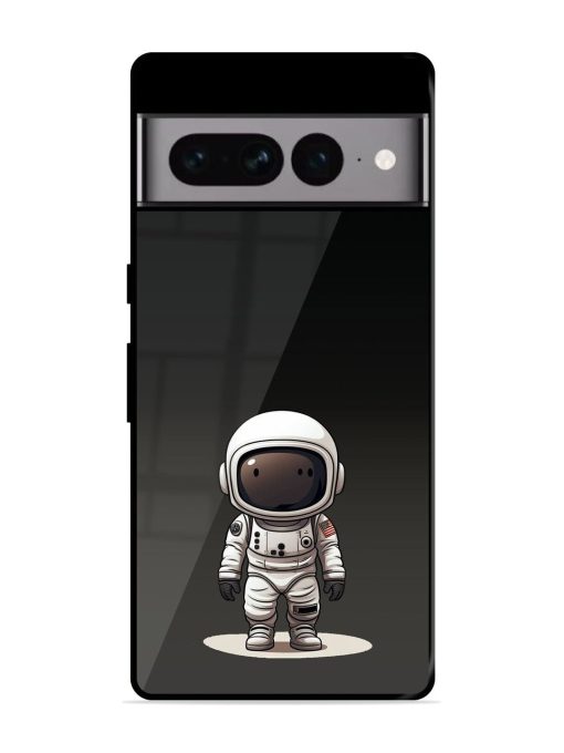 Neon Astronaut Glossy Soft Edge Case for Google Pixel 7 Pro Chachhi