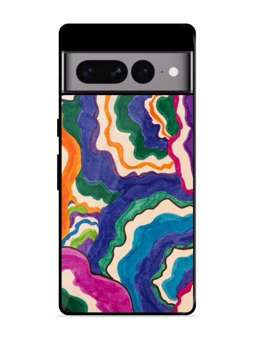 Wavy Wonder Glossy Soft Edge Case for Google Pixel 7 Pro Chachhi