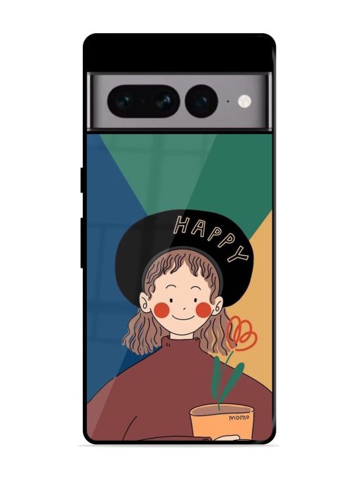 Happy Momo Glossy Soft Edge Case for Google Pixel 7 Pro Chachhi