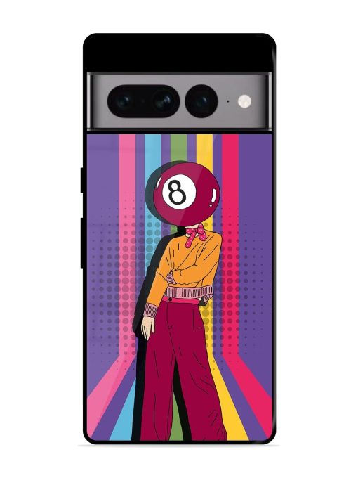 Eight Ball Fashionista Glossy Soft Edge Case for Google Pixel 7 Pro Chachhi