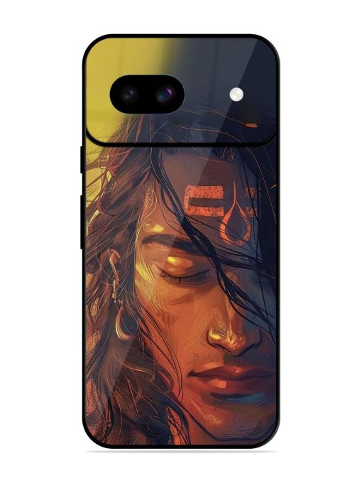 Tranquil Shiva Glossy Soft Edge Case for Google Pixel 8A Chachhi