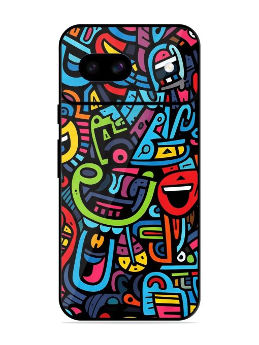 Doodlephoria Glossy Soft Edge Case for Google Pixel 8A Chachhi