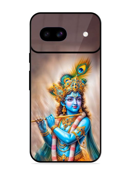 Divine Krishna Glossy Soft Edge Case for Google Pixel 8A Chachhi