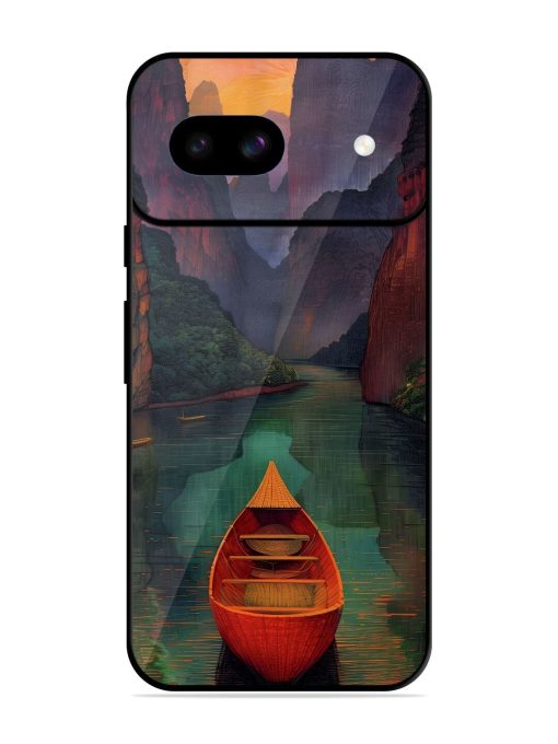 Serene Passage Glossy Soft Edge Case for Google Pixel 8A Chachhi