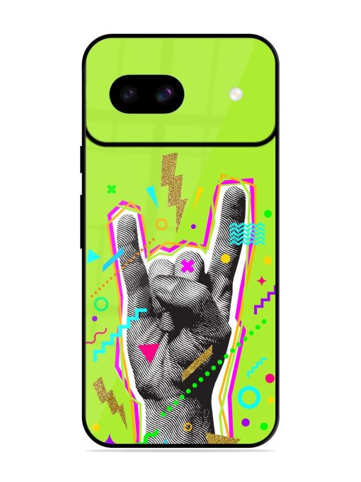 Neon Rock Glossy Soft Edge Case for Google Pixel 8A Chachhi