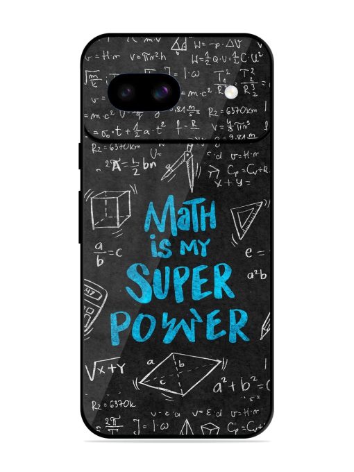 Math Magic Glossy Soft Edge Case for Google Pixel 8A Chachhi