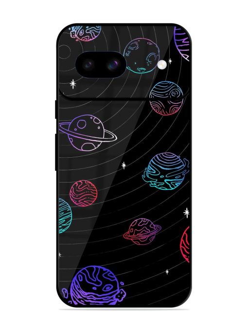 Cosmic Ballet Glossy Soft Edge Case for Google Pixel 8A Chachhi