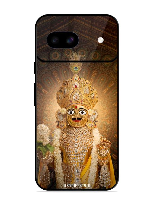 Hare Krishna Maharaj Glossy Soft Edge Case for Google Pixel 8A Chachhi