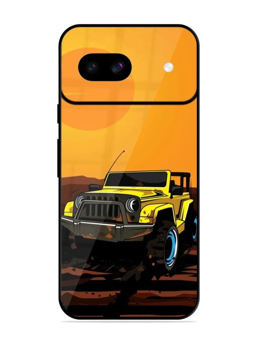 Sunset Cruise Glossy Soft Edge Case for Google Pixel 8A Chachhi