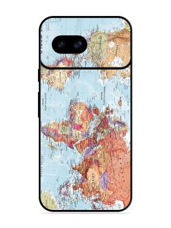 Our Blue Marble Glossy Soft Edge Case for Google Pixel 8A