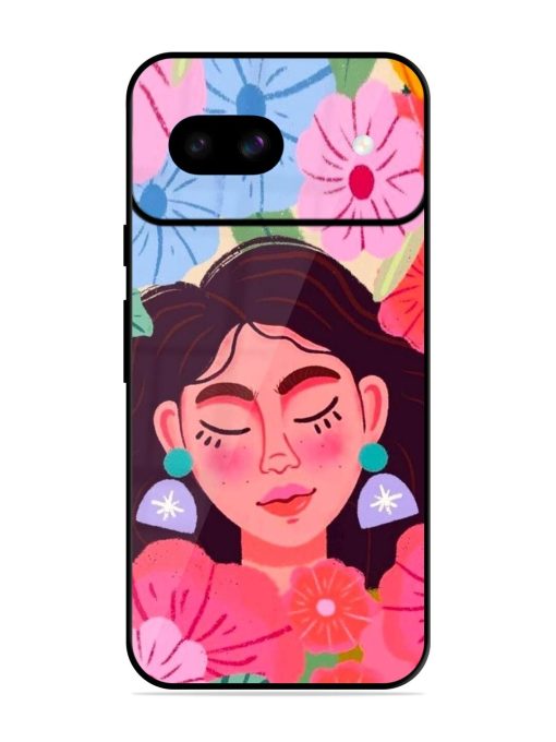 Blooming Serenity Glossy Soft Edge Case for Google Pixel 8A Chachhi