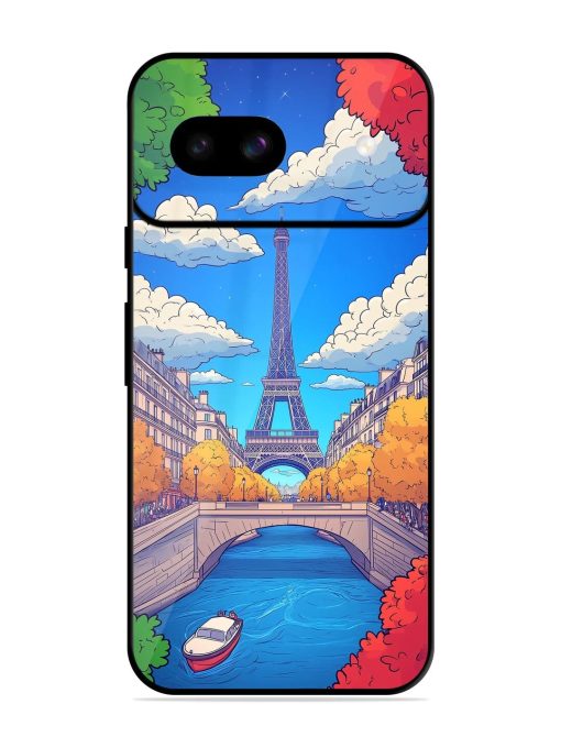 Parisian Panorama Glossy Soft Edge Case for Google Pixel 8A Chachhi