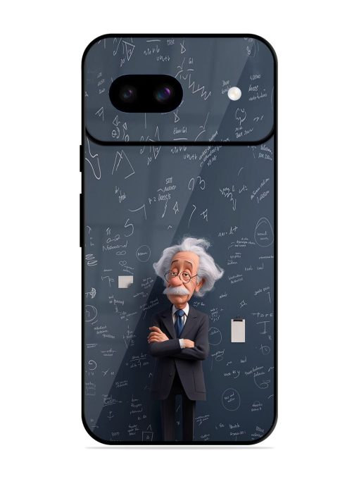 Albert Einstein Glossy Soft Edge Case for Google Pixel 8A Chachhi