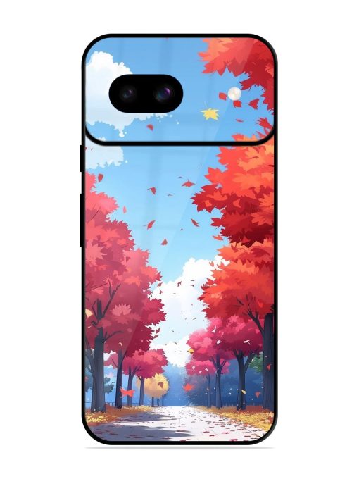 Autumn'S Embrace Glossy Soft Edge Case for Google Pixel 8A Chachhi