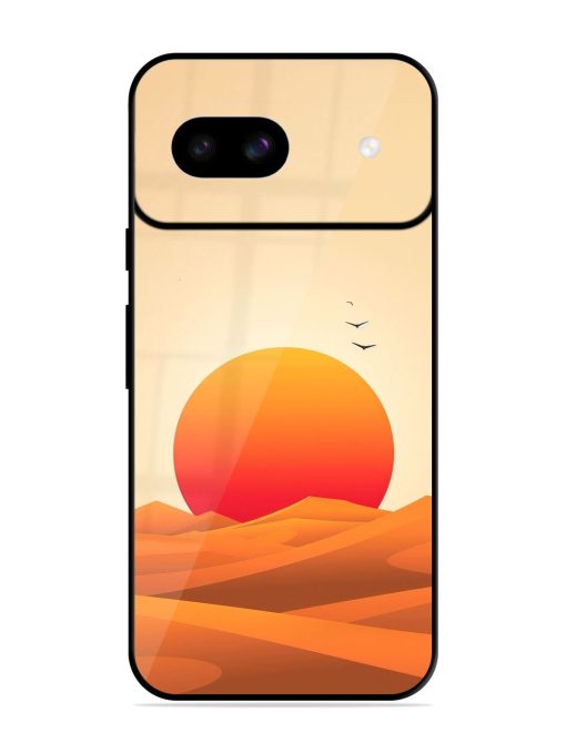 Desert Sunset Glossy Soft Edge Case for Google Pixel 8A Chachhi