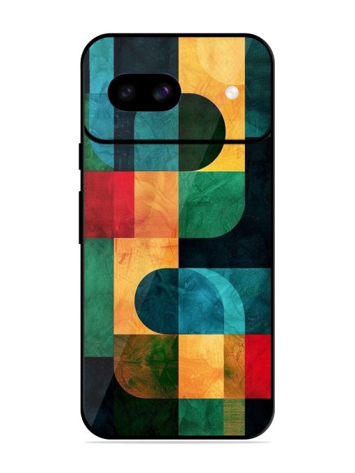 Geometric Harmony Glossy Soft Edge Case for Google Pixel 8A Chachhi