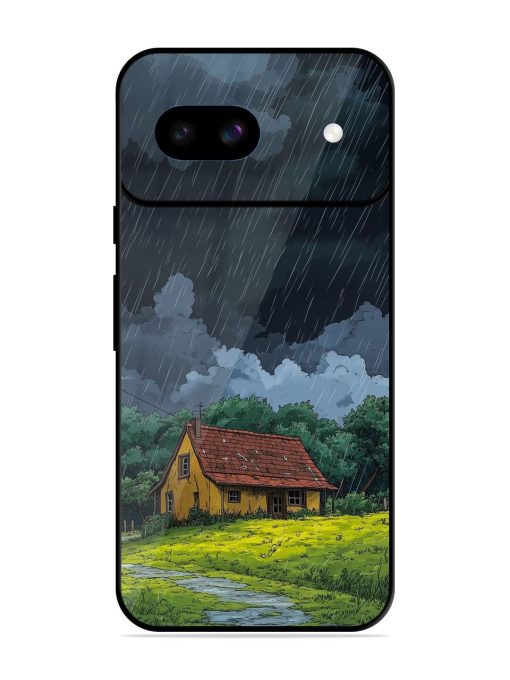 Rainy Day Retreat Glossy Soft Edge Case for Google Pixel 8A Chachhi