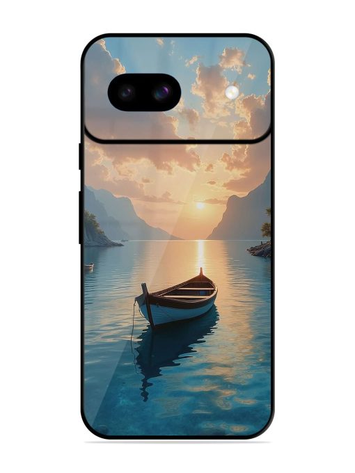 Serene Sunset Glossy Soft Edge Case for Google Pixel 8A