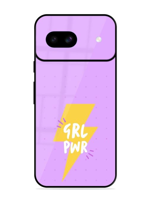 Girl Power Spark Glossy Soft Edge Case for Google Pixel 8A Chachhi