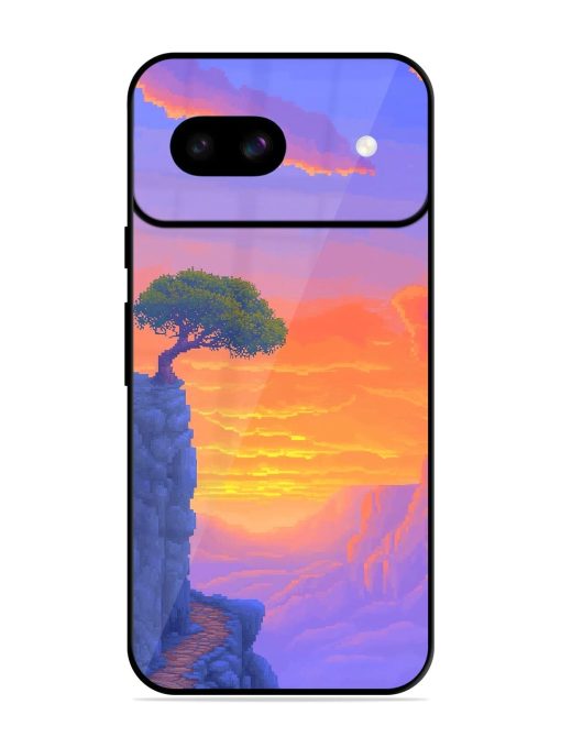 Cliffside Solitude Glossy Soft Edge Case for Google Pixel 8A