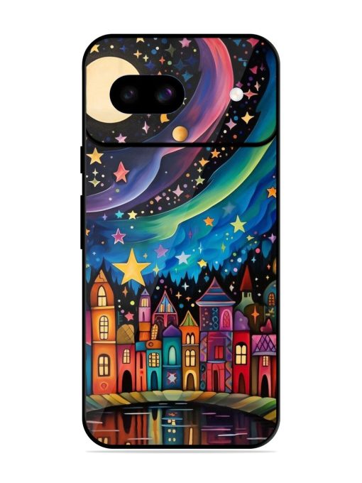 Starlit Village Glossy Soft Edge Case for Google Pixel 8A Chachhi