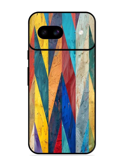 Abstract Tapestry Glossy Soft Edge Case for Google Pixel 8A Chachhi