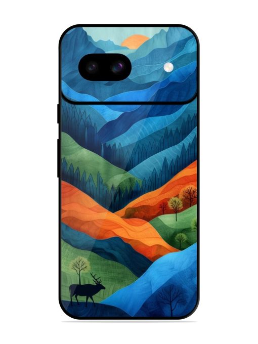 Layers Of The Land Glossy Soft Edge Case for Google Pixel 8A