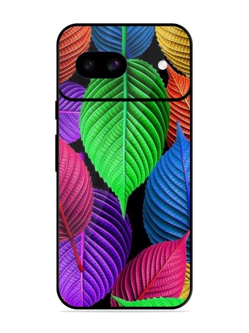 Rainbow Leaf Symphony Glossy Soft Edge Case for Google Pixel 8A Chachhi