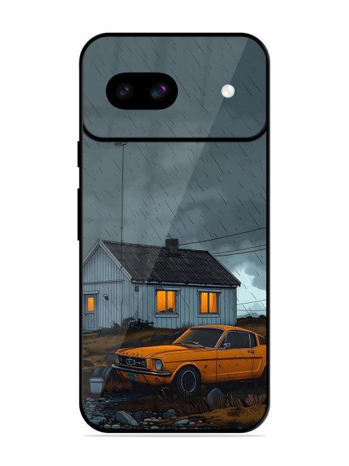 Rainy Day Retreat Glossy Soft Edge Case for Google Pixel 8A Chachhi