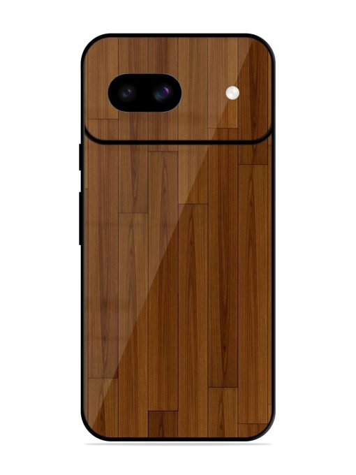 Warm Woodgrain Glossy Soft Edge Case for Google Pixel 8A Chachhi