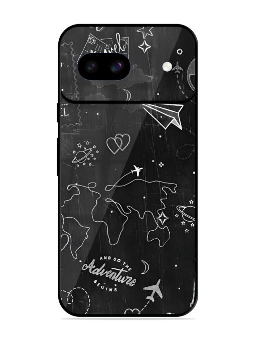 Wanderlust Sketchbook Glossy Soft Edge Case for Google Pixel 8A Chachhi