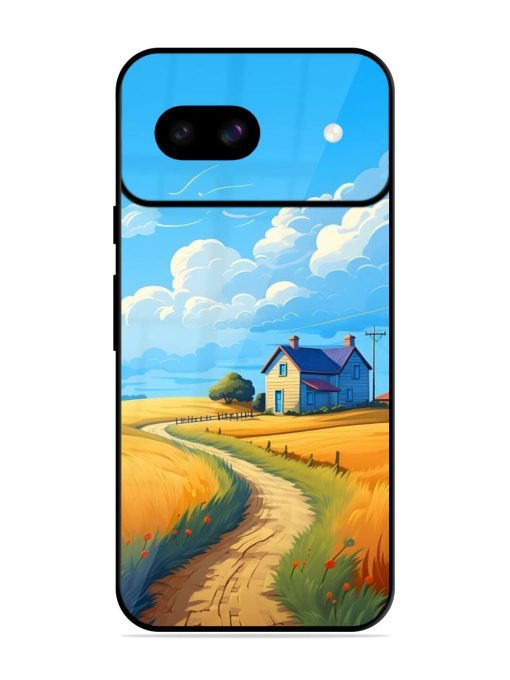 Countryside Cottage Glossy Soft Edge Case for Google Pixel 8A Chachhi