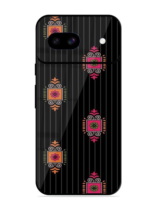 Ornate Elegance Glossy Soft Edge Case for Google Pixel 8A Chachhi