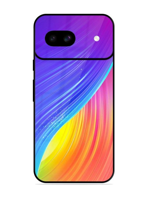 Neon Swirl Glossy Soft Edge Case for Google Pixel 8A Chachhi