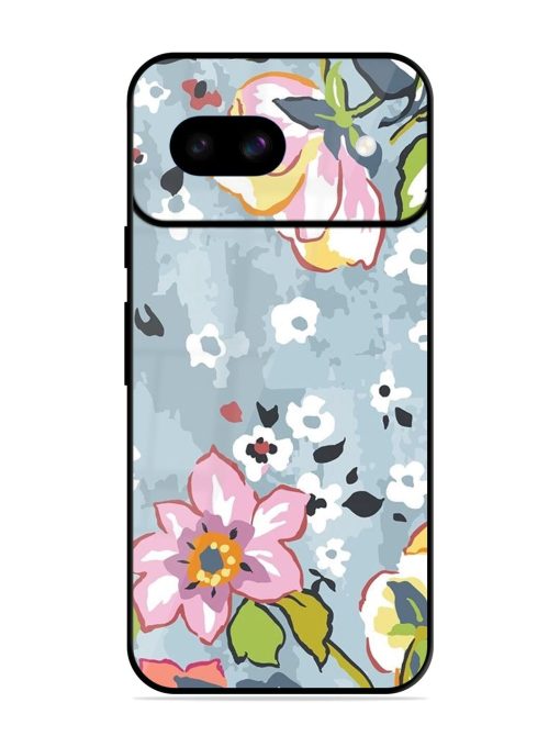 Floral Fantasy Glossy Soft Edge Case for Google Pixel 8A Chachhi