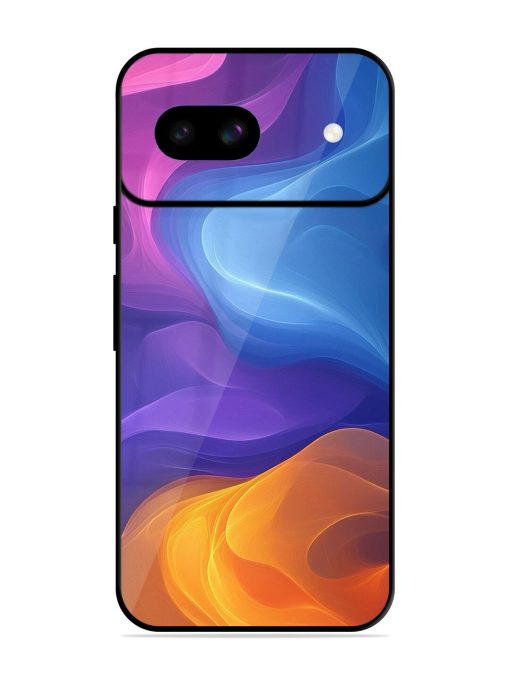 Cosmic Currents Glossy Soft Edge Case for Google Pixel 8A Chachhi