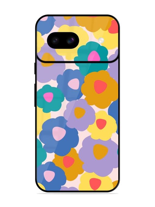 Flower Power Glossy Soft Edge Case for Google Pixel 8A Chachhi