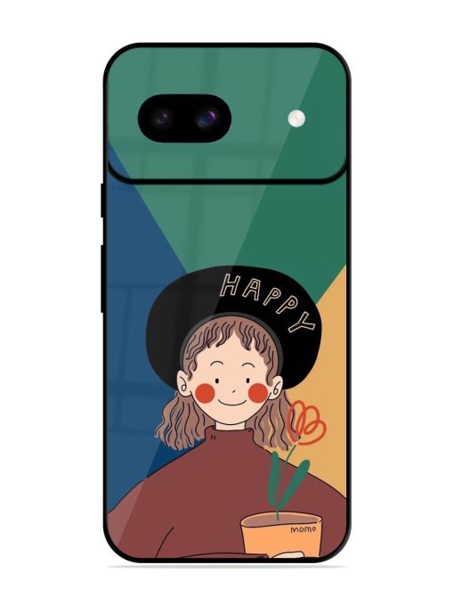 Happy Momo Glossy Soft Edge Case for Google Pixel 8A Chachhi