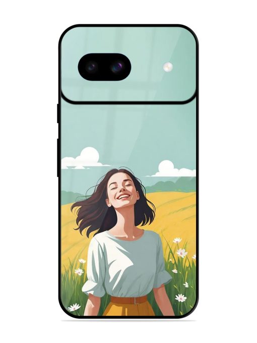 Girl Graffiti Glossy Soft Edge Case for Google Pixel 8A Chachhi