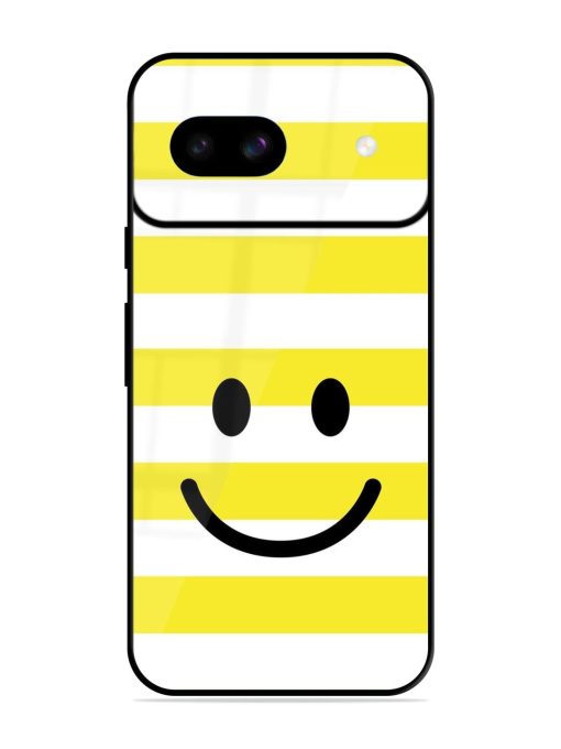 Smiling Stripes Glossy Soft Edge Case for Google Pixel 8A Chachhi