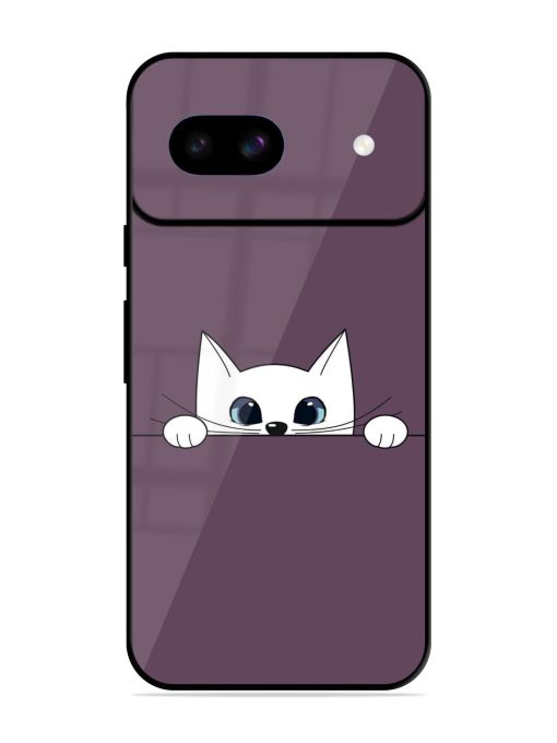 Peek-A-Boo Kitty Glossy Soft Edge Case for Google Pixel 8A Chachhi