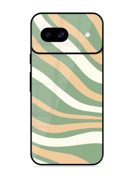 Wavy Pastel Paradise Glossy Soft Edge Case for Google Pixel 8A Chachhi