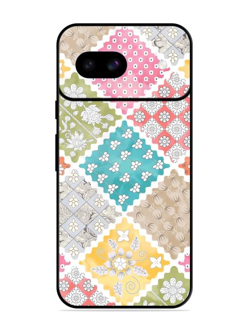 Patchwork Dreamscape Glossy Soft Edge Case for Google Pixel 8A