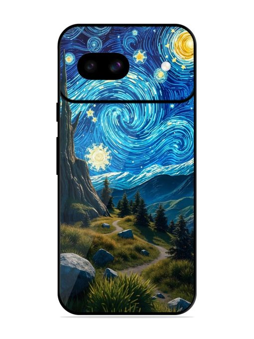 Starry Night In The Shire Glossy Soft Edge Case for Google Pixel 8A Chachhi