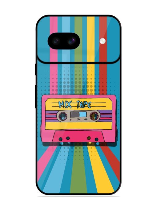 Retro Cassette Tapes Glossy Soft Edge Case for Google Pixel 8A Chachhi