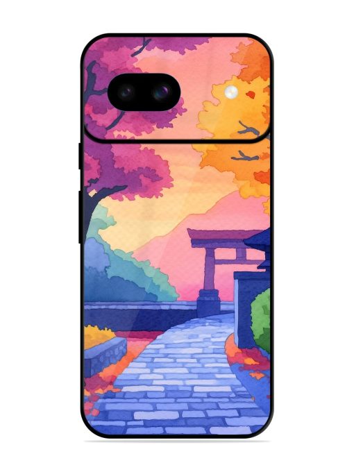 Autumnal Serenity Glossy Soft Edge Case for Google Pixel 8A Chachhi