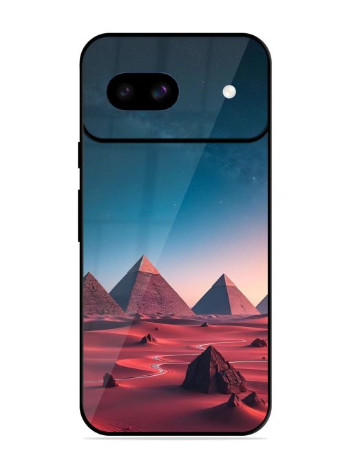 Ancient Wonders Sky Glossy Soft Edge Case for Google Pixel 8A Chachhi