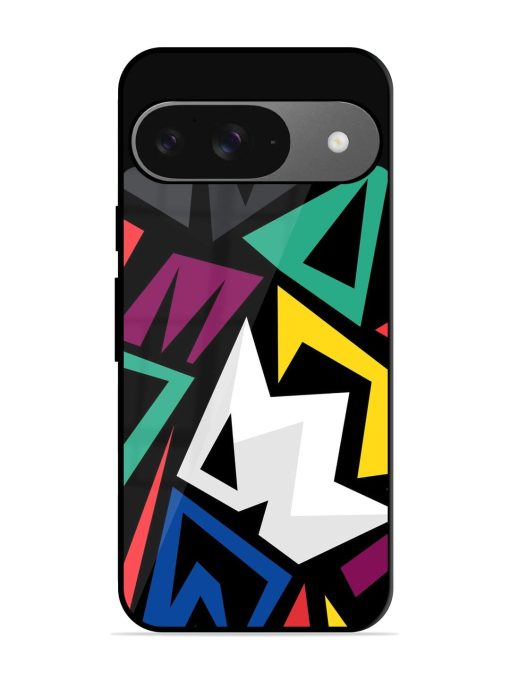 Chaotic Geometry Glossy Soft Edge Case for Google Pixel 9 Chachhi