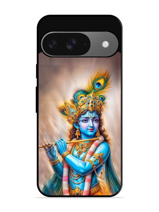 Divine Krishna Glossy Soft Edge Case for Google Pixel 9 Chachhi